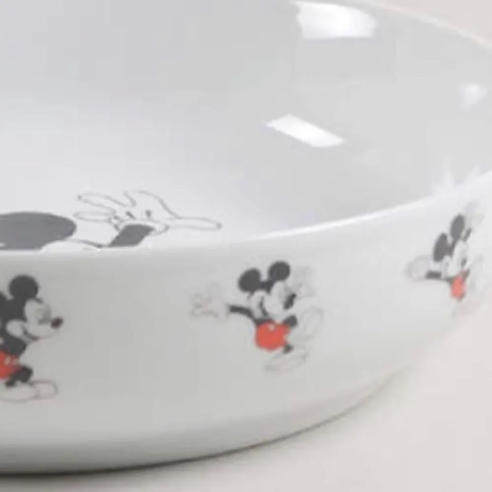 💦💦 Disney Mickey Mouse Spashing In Puddle Dinner Bowl 🥣